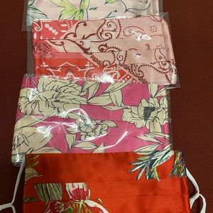 NEW in package, Johnny Was silk face mask